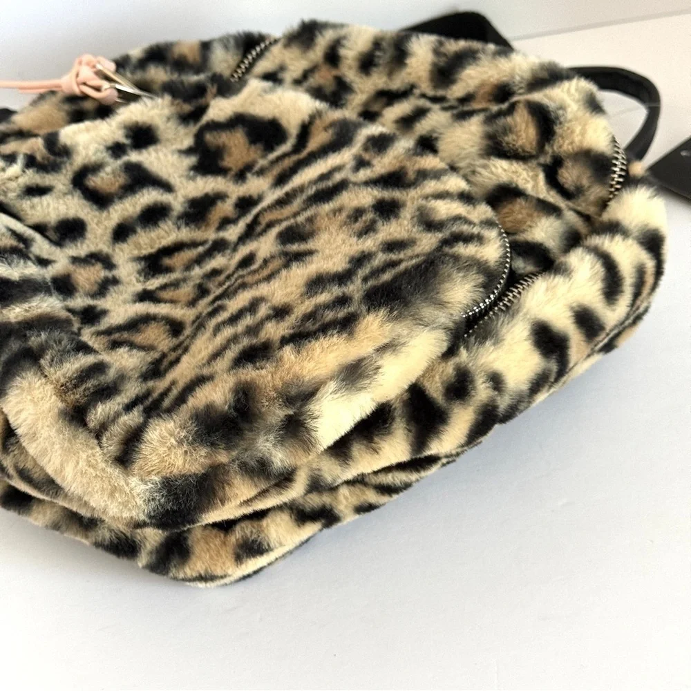 Art Class Animal Print Leopard Girl's Mini Backpack NWT